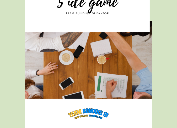 5 ide game team building di kantor